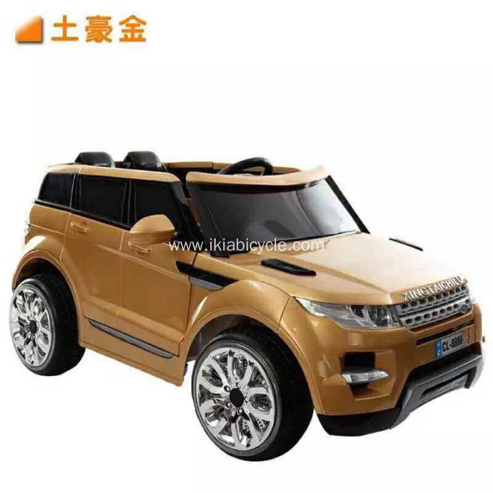 Cool colorido coche eléctrico de catro rodas para nenos