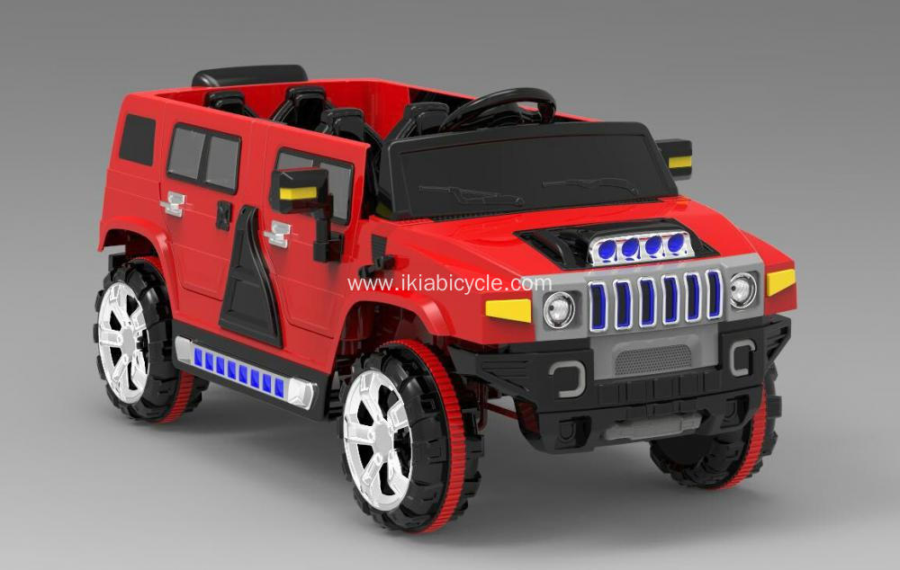 Cool colorido coche eléctrico de catro rodas para nenos